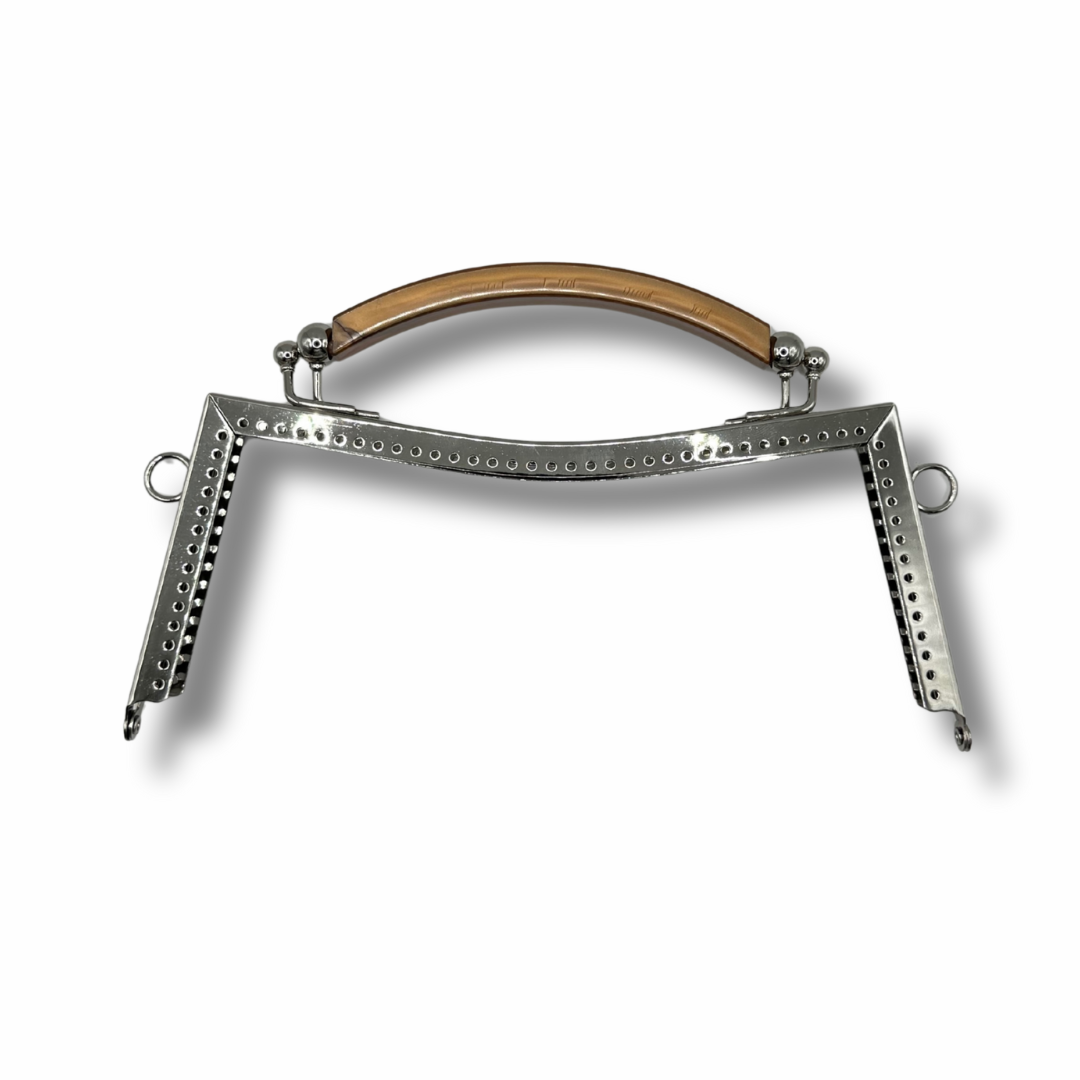 Chiusura Clic Clac Argento con Manico Madreperla