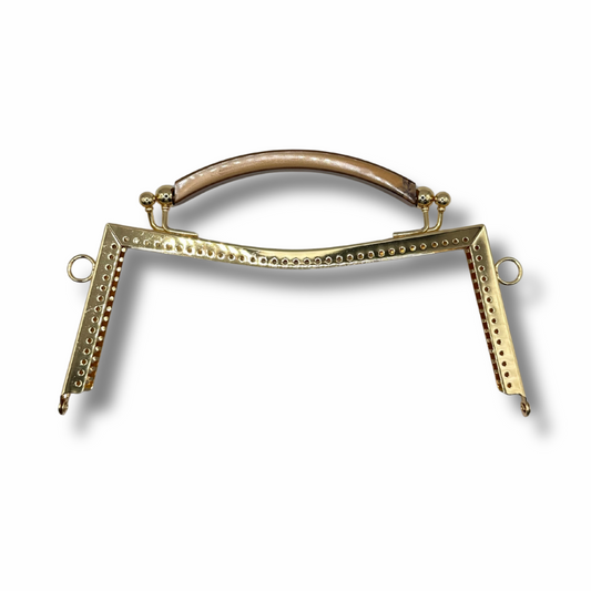 Chiusura Clic Clac Oro con Manico Madreperla