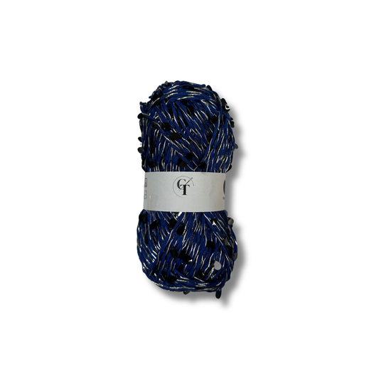 Filato Paillettes per Cappelli e Accessori Uncinetto | Blu