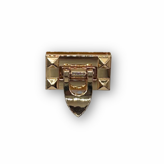 Chiusura a Gancio Oro per Borse  4x2cm