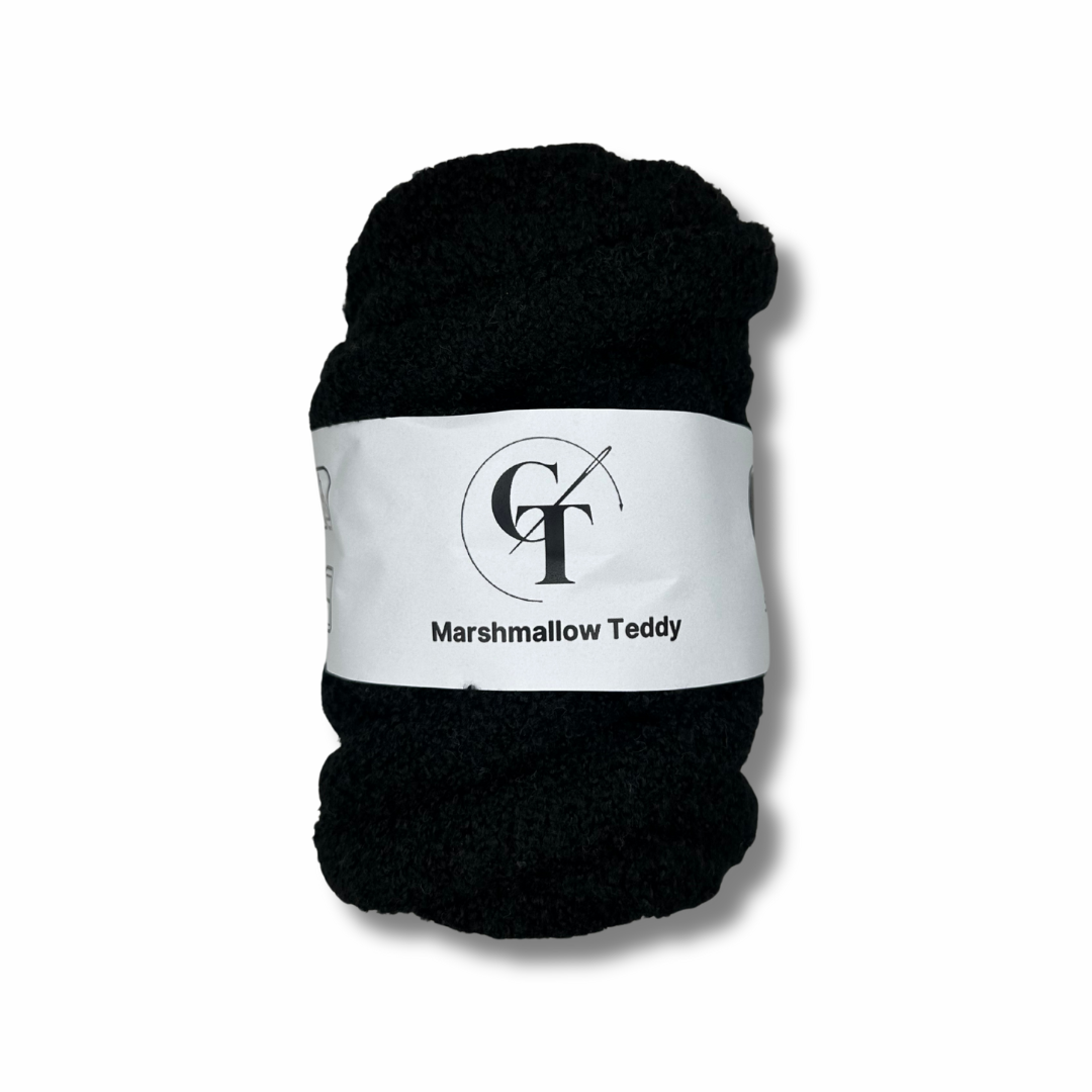Filato Marshmallow Teddy Nero | 500gr