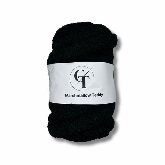 Filato Marshmallow Teddy Nero | 500gr