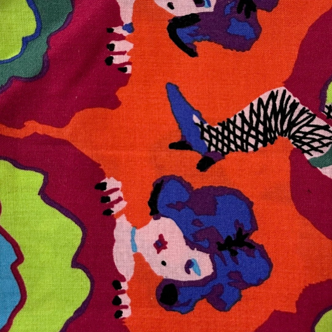 Fat Quarter Tessuti Americani Free Spirit 45x55 Cotone