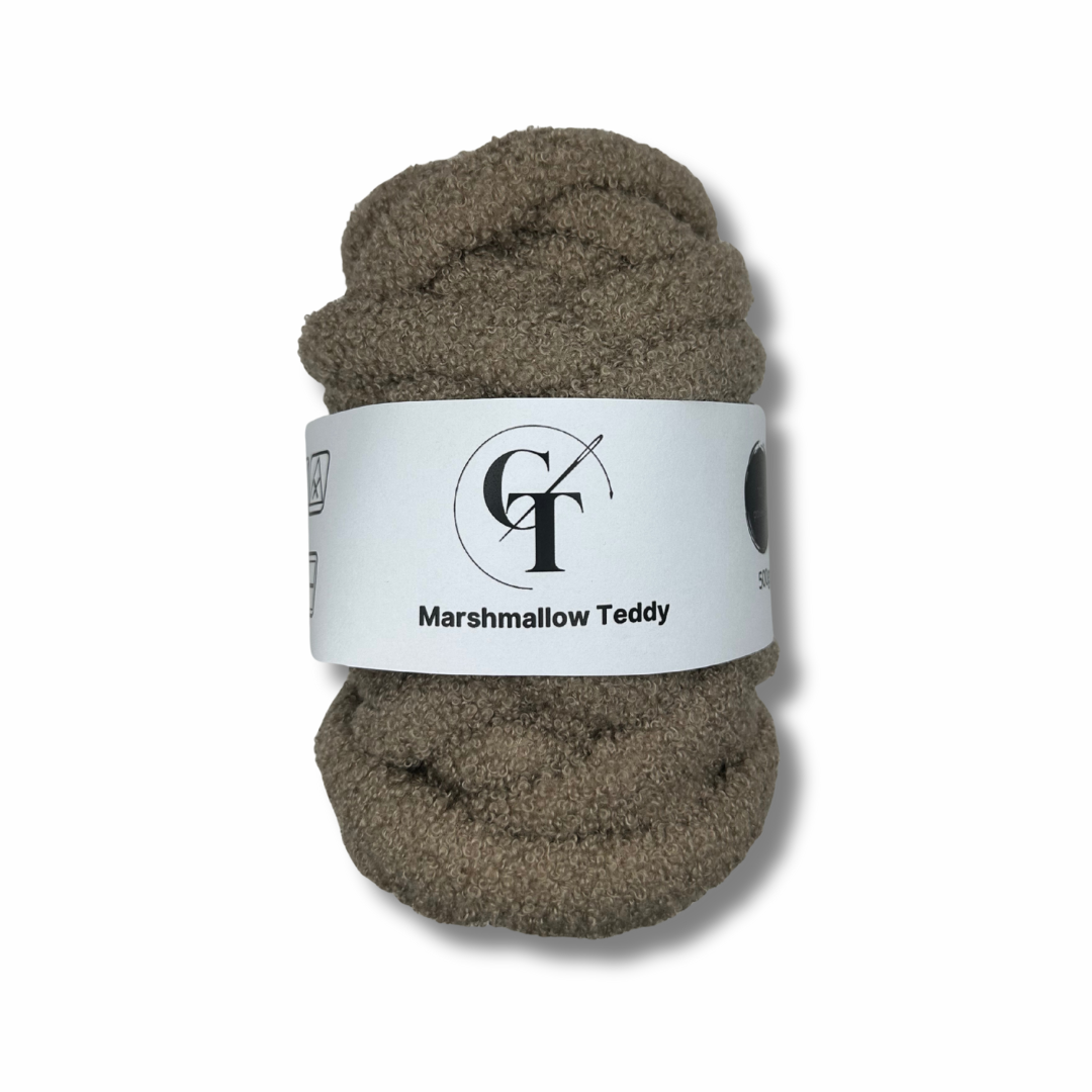 Filato Marshmallow Teddy Marrone Chiaro | 500gr