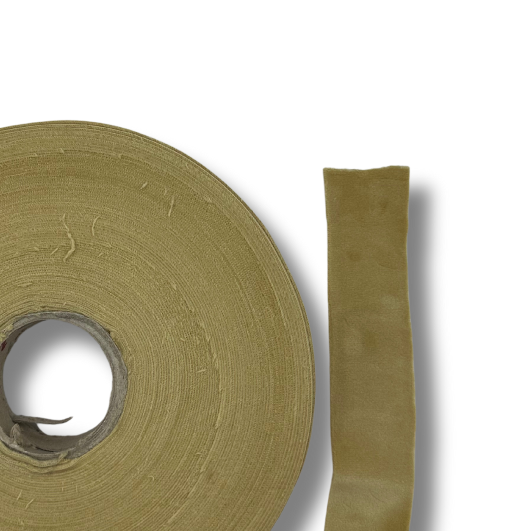 Fettuccia Velluto Elasticizzato Beige per Borse Uncinetto 292gr