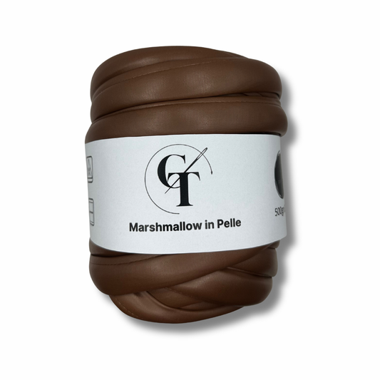 Filato Chunky Gigante in Pelle per Borse – Cuoio 500gr