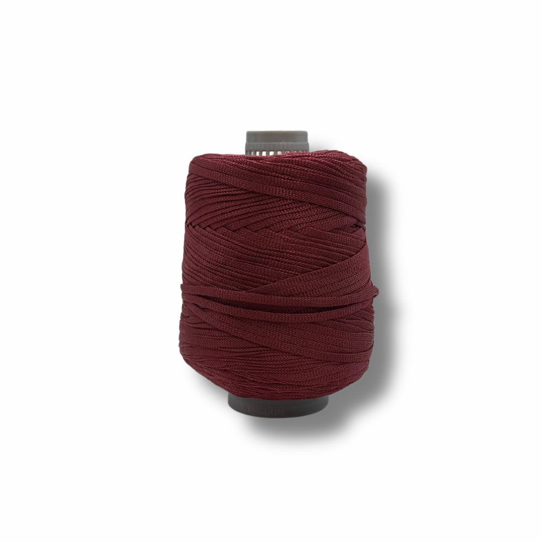 Rosso Mattone | Cordino Piatto per Borse Uncinetto – 250gr Polipropilene