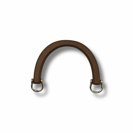Manico in Legno Marrone Chiaro per Borse – 14x9,5cm