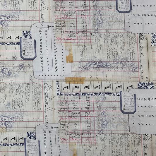 PWTH099 | Tessuto Americano Tim Holtz in Cotone 110 cm | Calendar