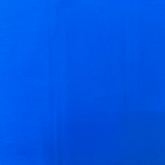 Tessuto Americano Tinta Unita in Cotone 110 cm | Blue