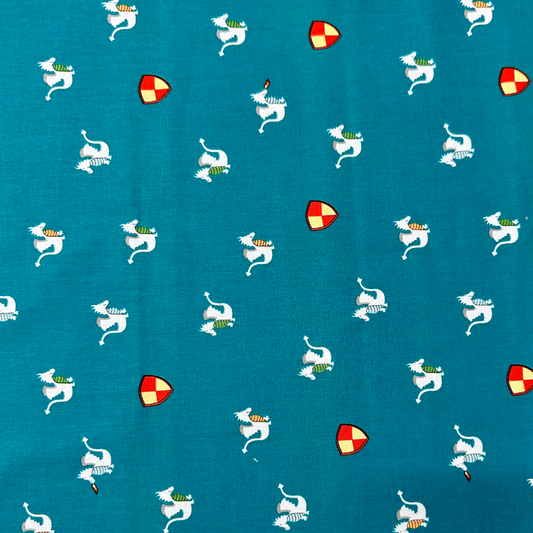 CX7902.B | Tessuto Americano Michael Miller in Cotone 110 cm | Magic Dragon