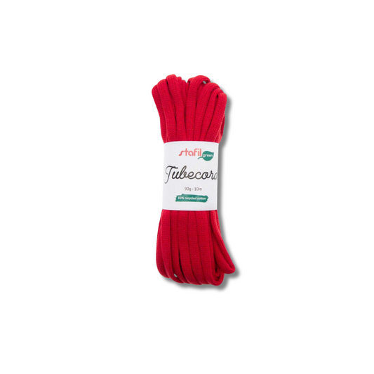 Tubecord Rosso | Cordoncino Tubolare Tricotin Per Scritte