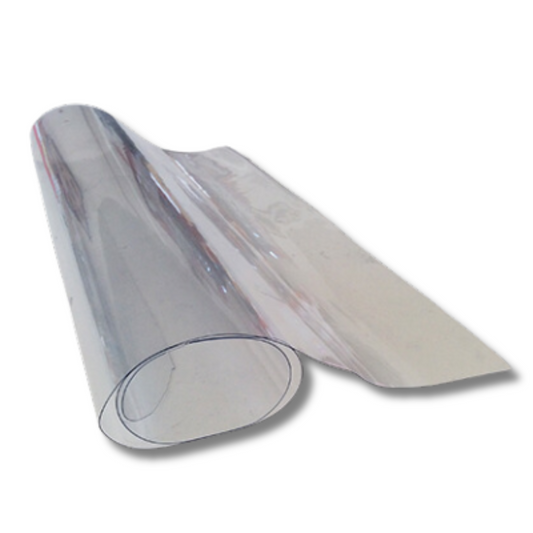 PVC Trasparente 3mm, Altezza 140cm - Ideale per Borse e Accessori