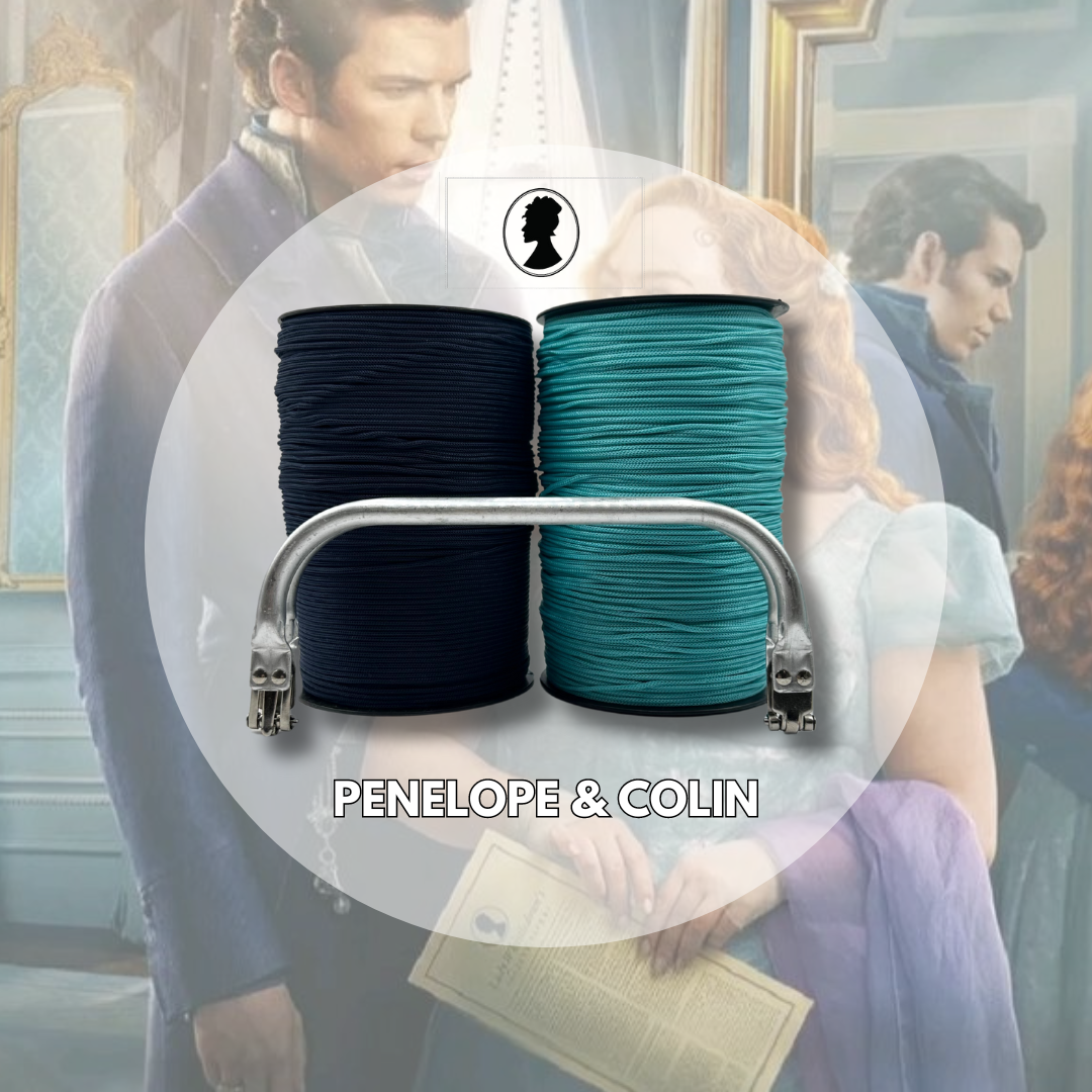 Kit Borsa Uncinetto "Penelope e Colin" Bridgerton - Clutch Fai da Te