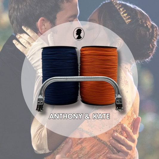 Kit Borsa Uncinetto "Anthony e Kate" Bridgerton - Clutch Fai da Te