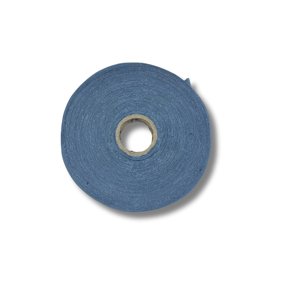 43 Azzurro Polvere - Fettuccia Misto Lycra Elasticizzata per Borse Uncinetto - 370gr