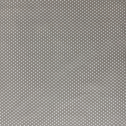 LGB15600 | Tessuto Cotonina Baby Cuoricini | 100% Cotone | Altezza 140 cm