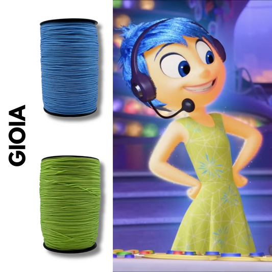 Kit "Gioia" per Borsa Uncinetto - Ispirato a Inside Out 2