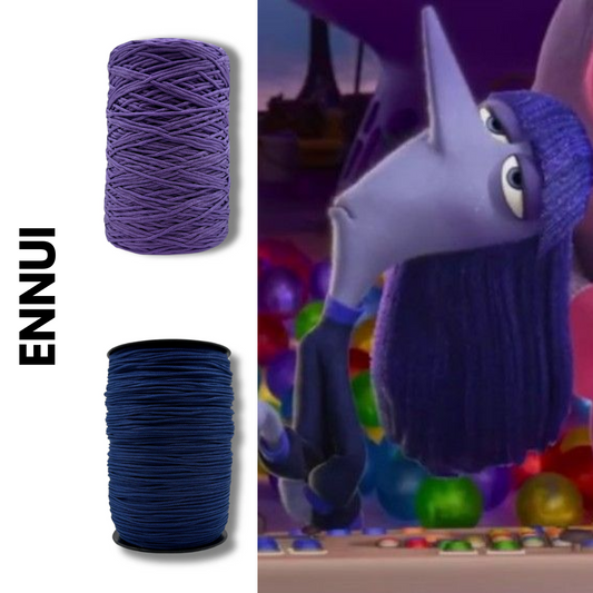 Kit "Ennui" per Borsa Uncinetto - Ispirato a Inside Out 2