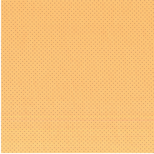Micro Pois Arancio | Tessuto Cotonina Baby a Metraggio 140cm | 100% Cotone - Ideale per Cucito Creativo