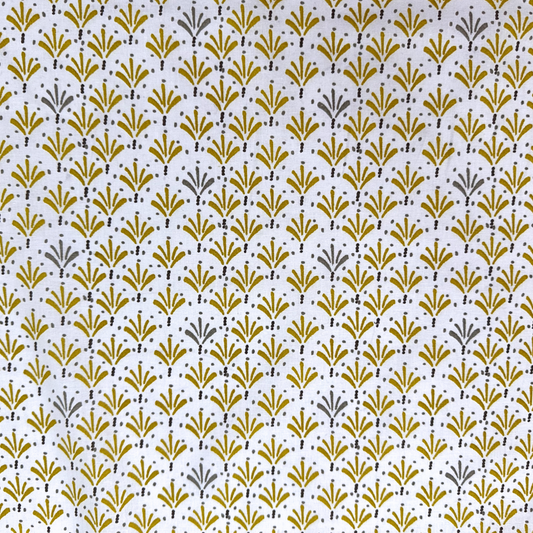 PALMITO | Tessuto Cotonina Fantasia| 100% Cotone | Altezza 140 cm