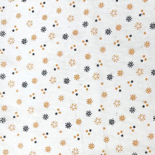 BABETH | Tessuto Cotonina Baby Stelline | 100% Cotone | Altezza 140 cm