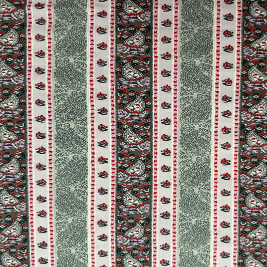 BANDANA | Tessuto Cotonina Fantasia | 100% Cotone | Altezza 140 cm