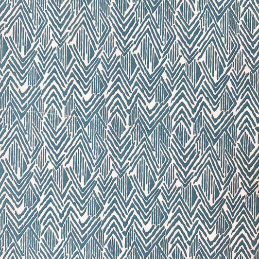YSANA| Tessuto Cotonina Fantasia Geometrica | 100% Cotone | Altezza 140 cm