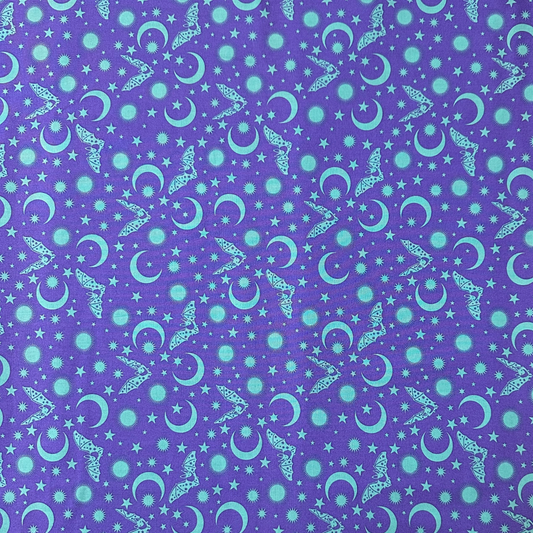 PWTP114.B | Tessuto Americano Tula Pink in Cotone 110 cm | Batty