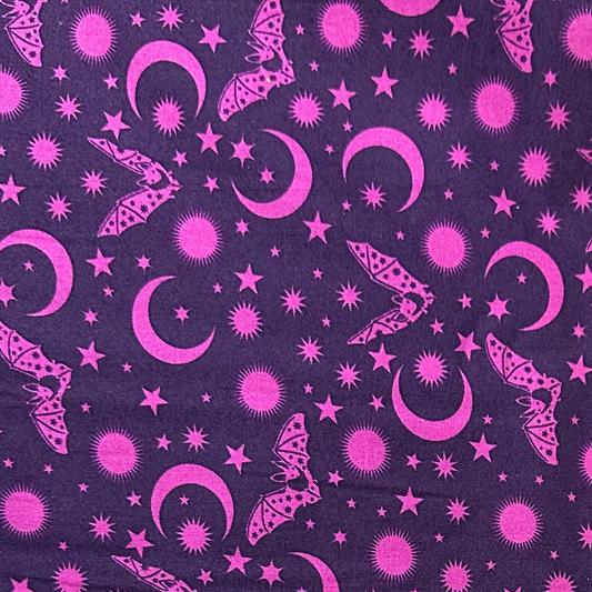 PWTP114.V | Tessuto Americano Tula Pink in Cotone 110 cm | Batty