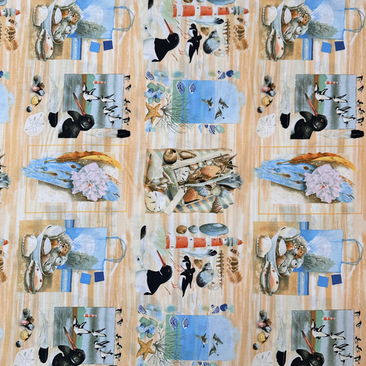 PWMB031 | Tessuto Americano Marjolein Bastin in Cotone 110 cm | Coastal Collage