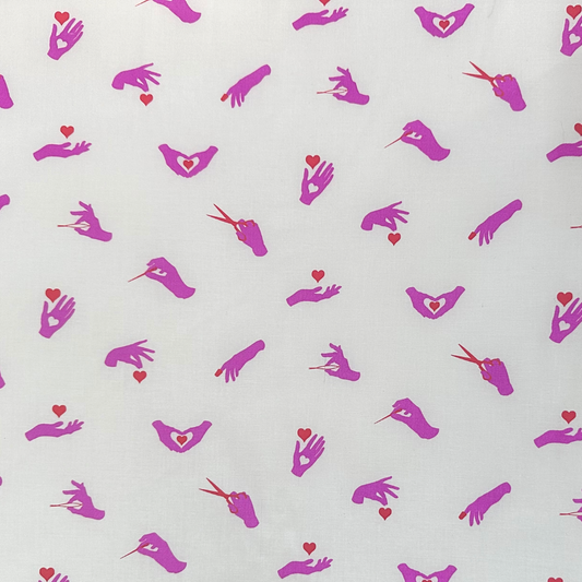 PWTP144 | Tessuto Americano Tula Pink in Cotone 110 cm | Fingers