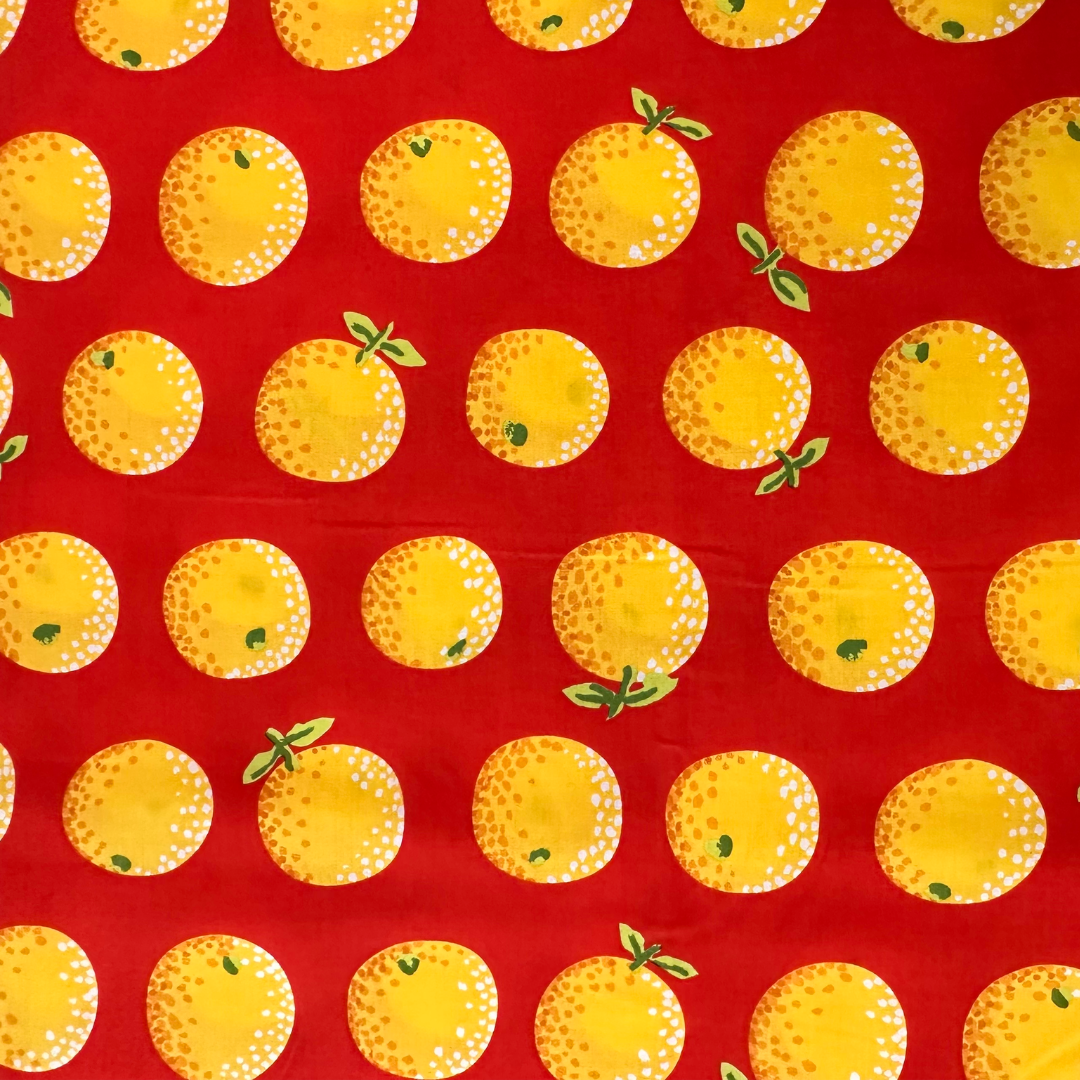 PWGP177.R | Tessuto Americano Kaffe Fasset  in Cotone 110 cm | Oranges