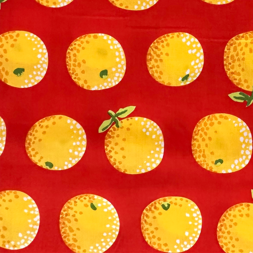 PWGP177.R | Tessuto Americano Kaffe Fasset  in Cotone 110 cm | Oranges
