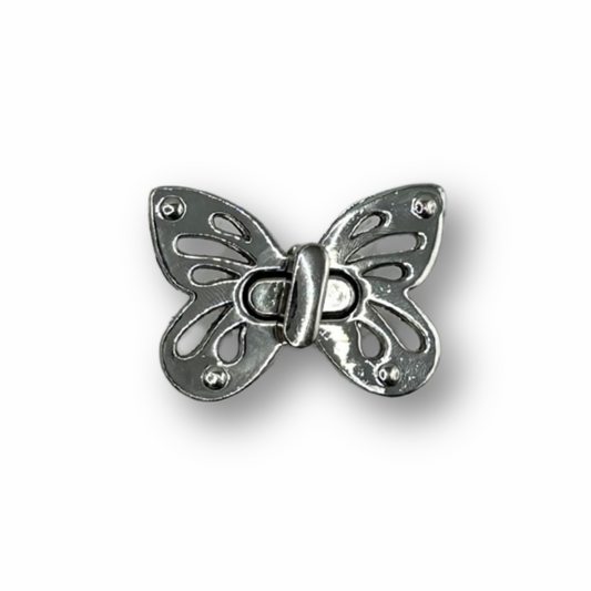 Chiusura a Girello Farfalla per Borse Argento