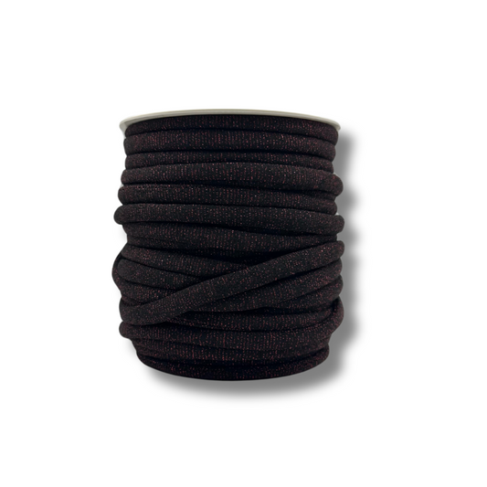 Filato Marshmallow Mini per Borse all’Uncinetto 200gr | Rosso Glitter