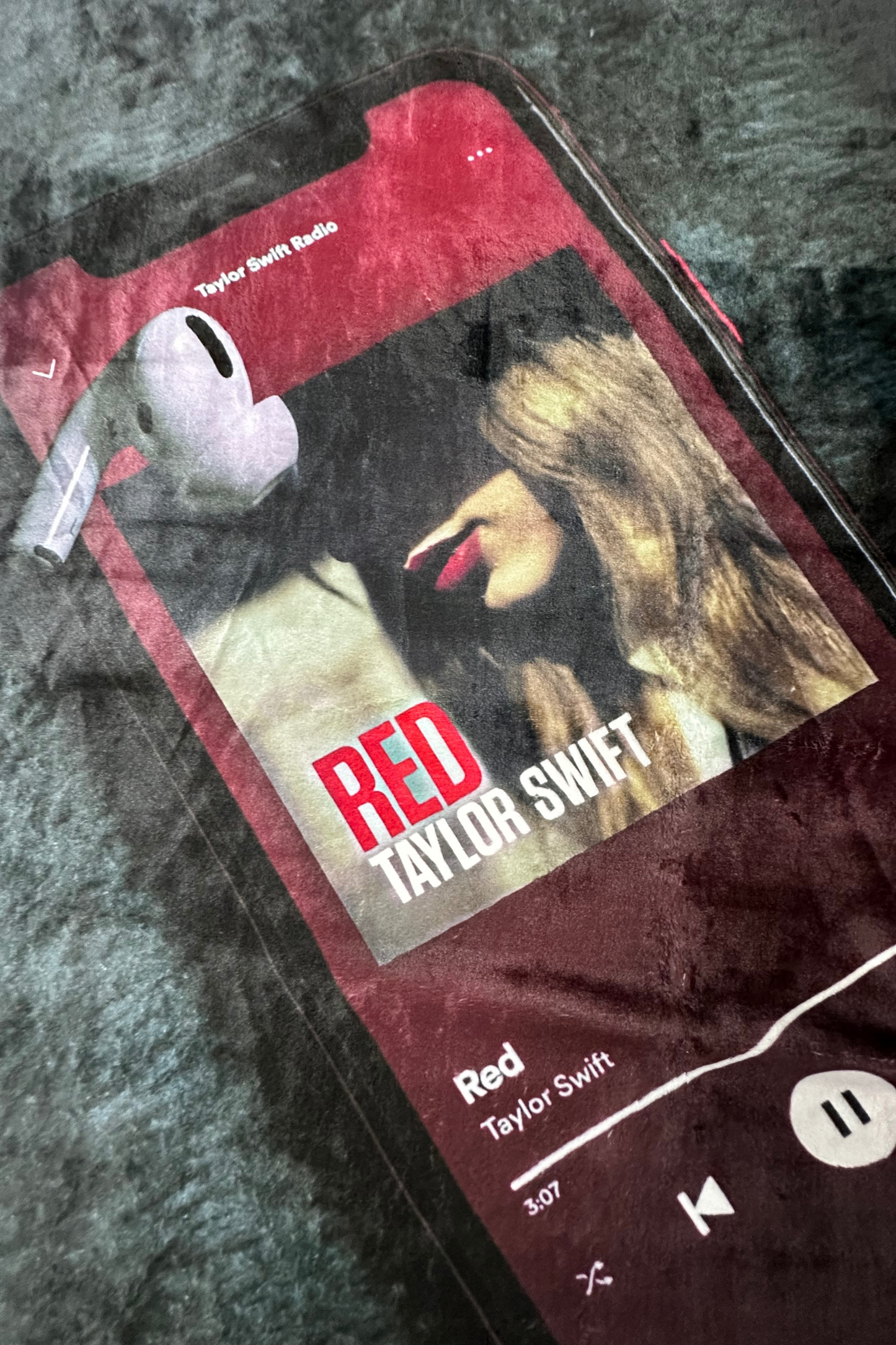 Plaid Taylor Swift in Eco Pelliccetta Personalizzabile - 100x140 cm