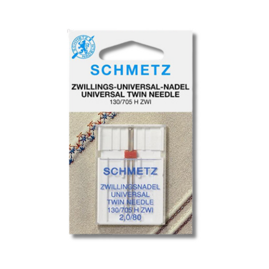 Ago Gemello Universale Schmetz | Sistema 130/705 H ZWI NE 1,6 | Confezione da 1 pz