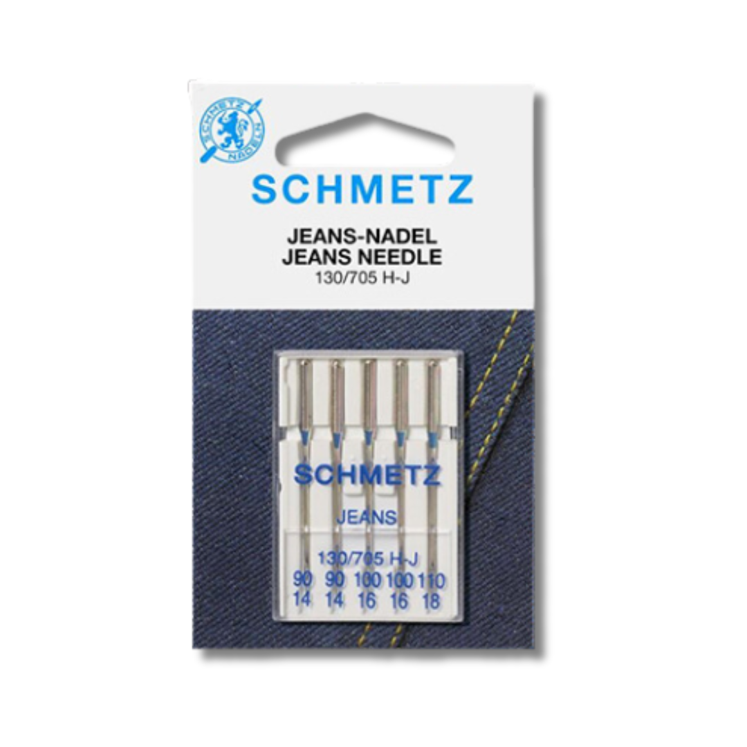 Ago per Jeans Schmetz | Sistema 130/705 H-J da 90 a 110 | Confezione da 5 pz