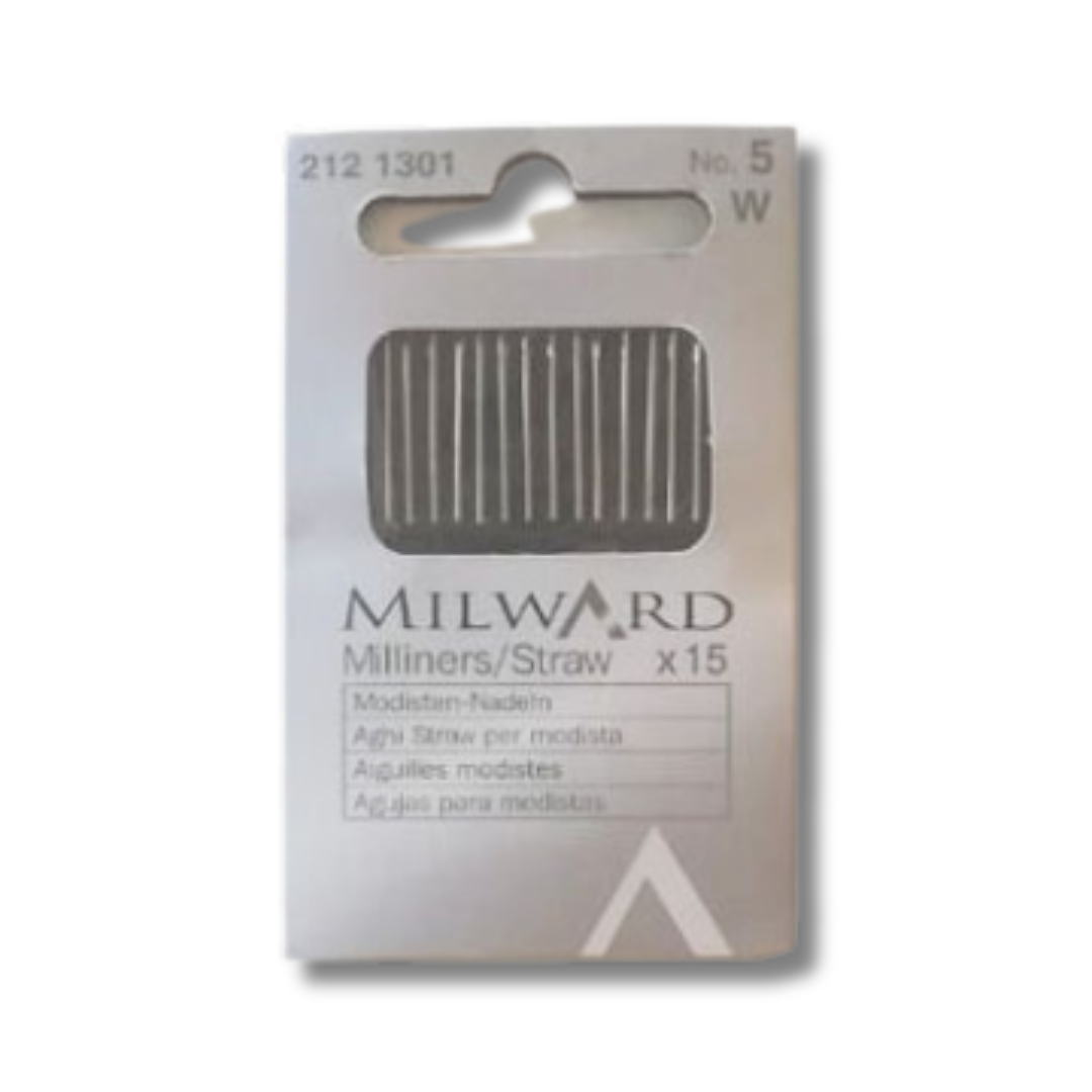 2121301 | Aghi Milliners/Straw per Modiste Milward No.5  | Confezione da 15 pz