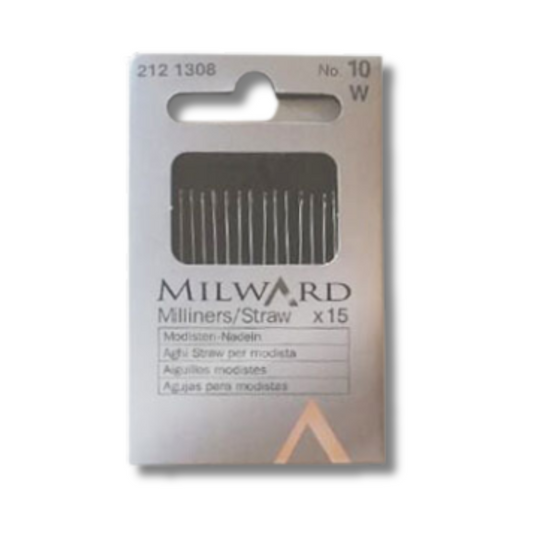 2121308| Aghi Milliners/Straw per Modiste Milward No.10  | Confezione da 15 pz