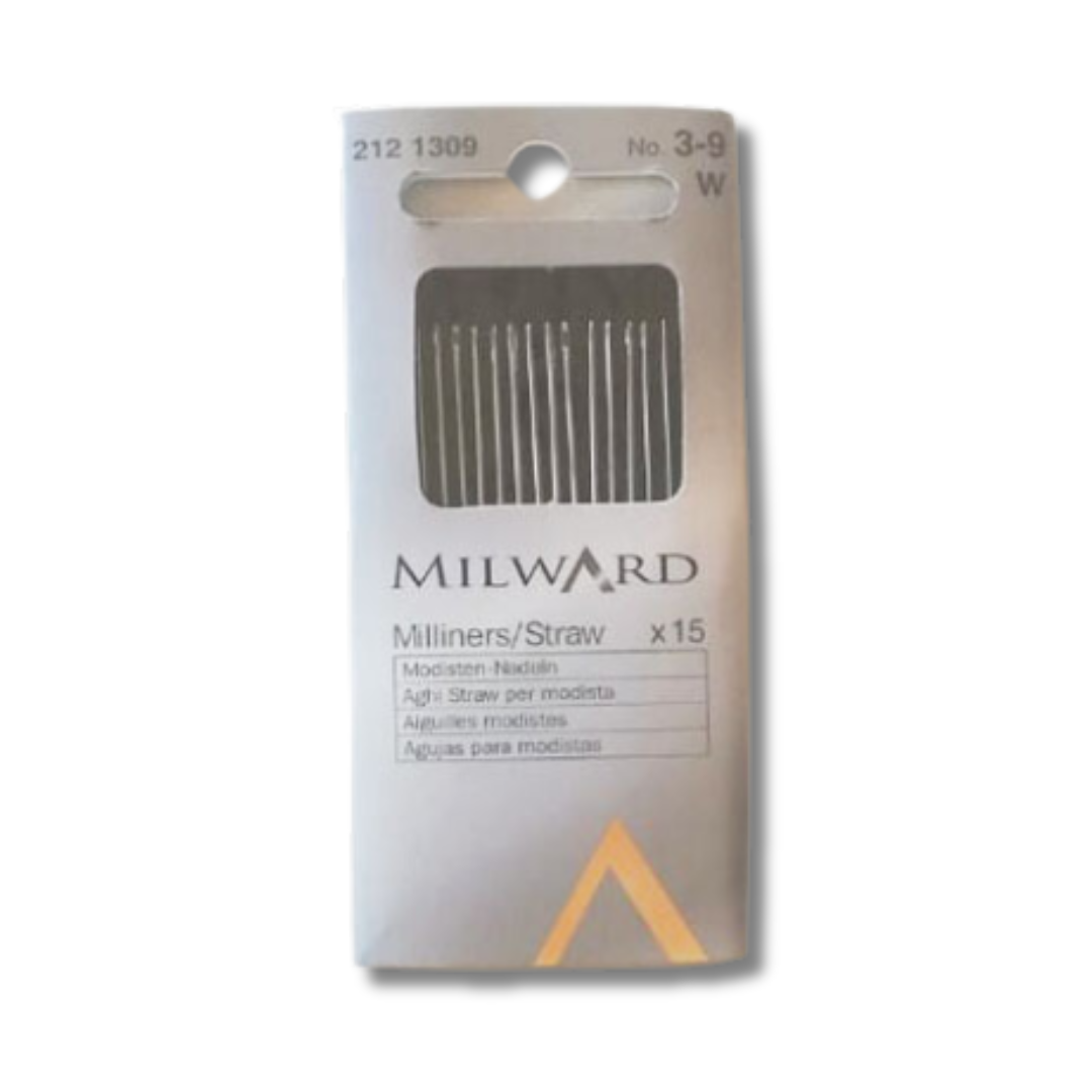 2121309| Aghi Milliners/Straw per Modiste Milward No.3-9  | Confezione da 15 pz