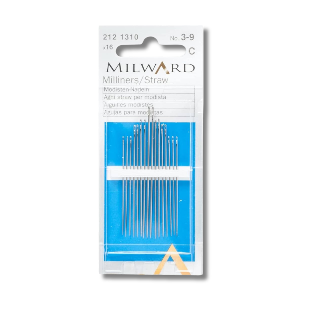 2121310 | Aghi Milliners/Straw per Modiste Milward No.3-9  | Confezione da 16 pz