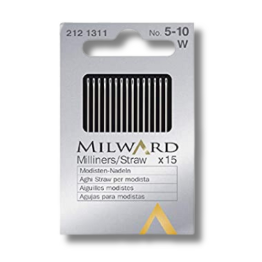 2121311 | Aghi Milliners/Straw per Modiste Milward No.5-10  | Confezione da 15 pz