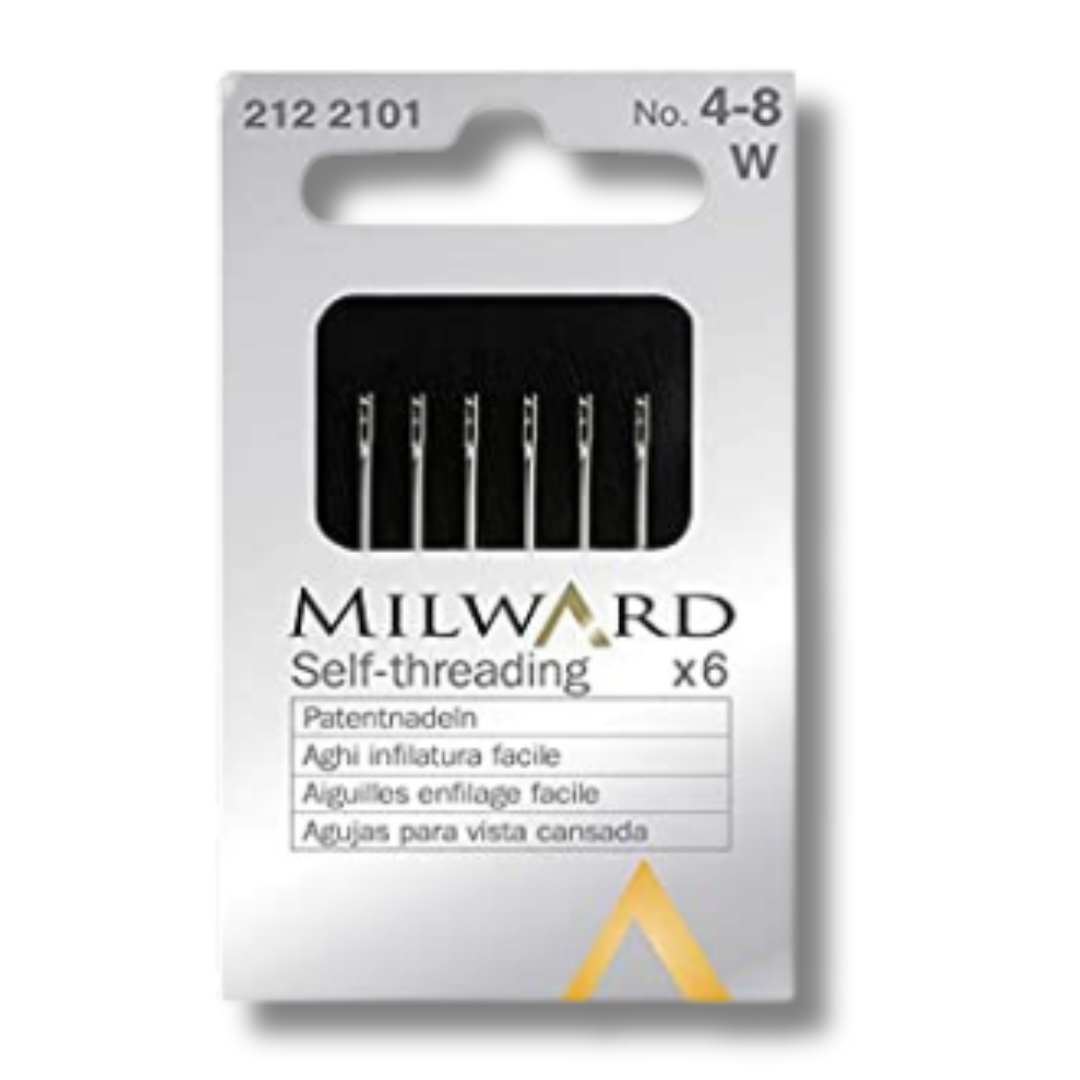 2122101 | Aghi per Infilatura Facile Milward No.4-8  | Confezione da 6 pz