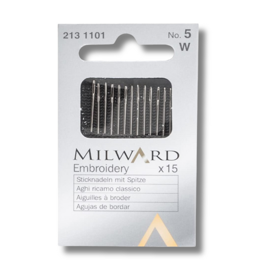 2131101 | Aghi per Ricamo Classico Milward No.5  | Confezione da 15 pz