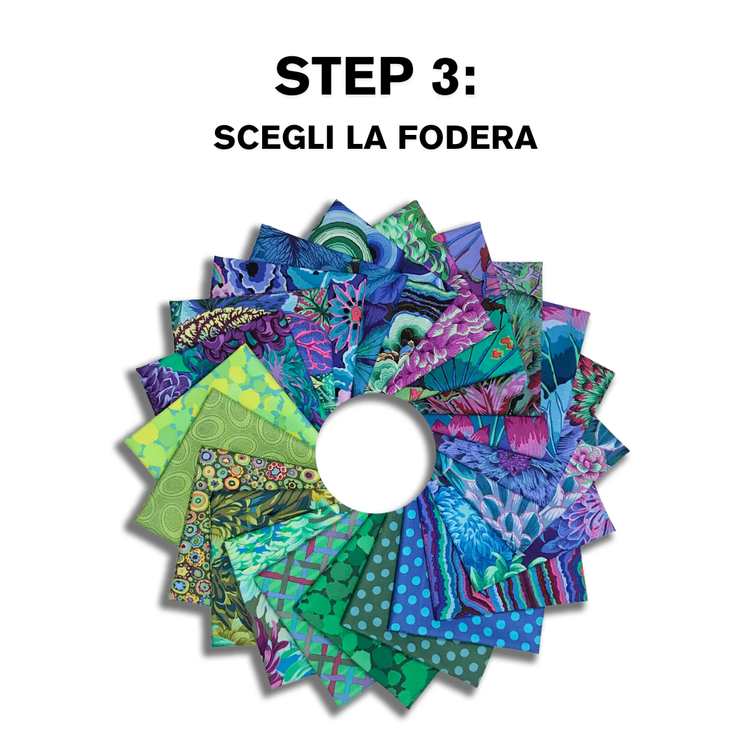 Fat Quarter Tessuti Americani Free Spirit 45x55 Cotone