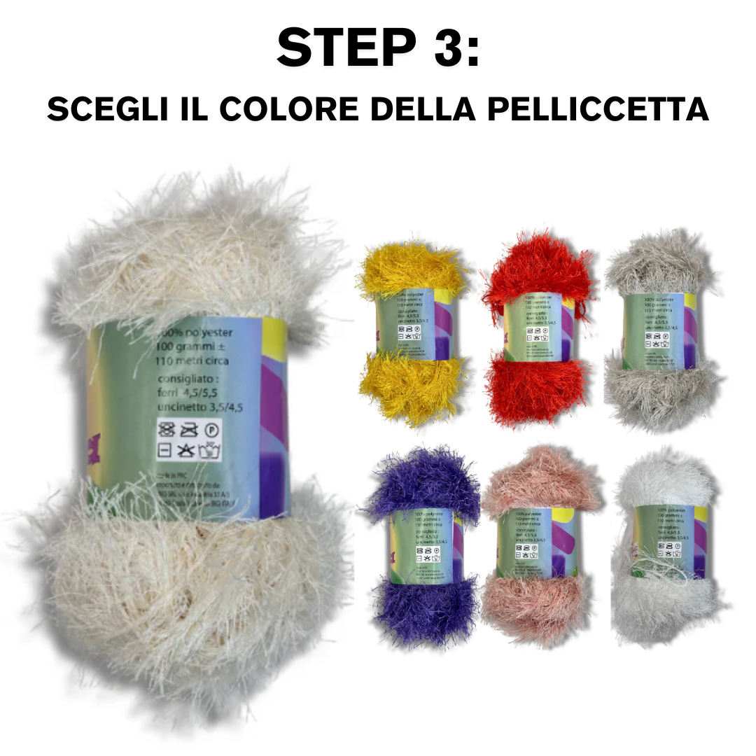 Filato Fur Effetto Pelliccia