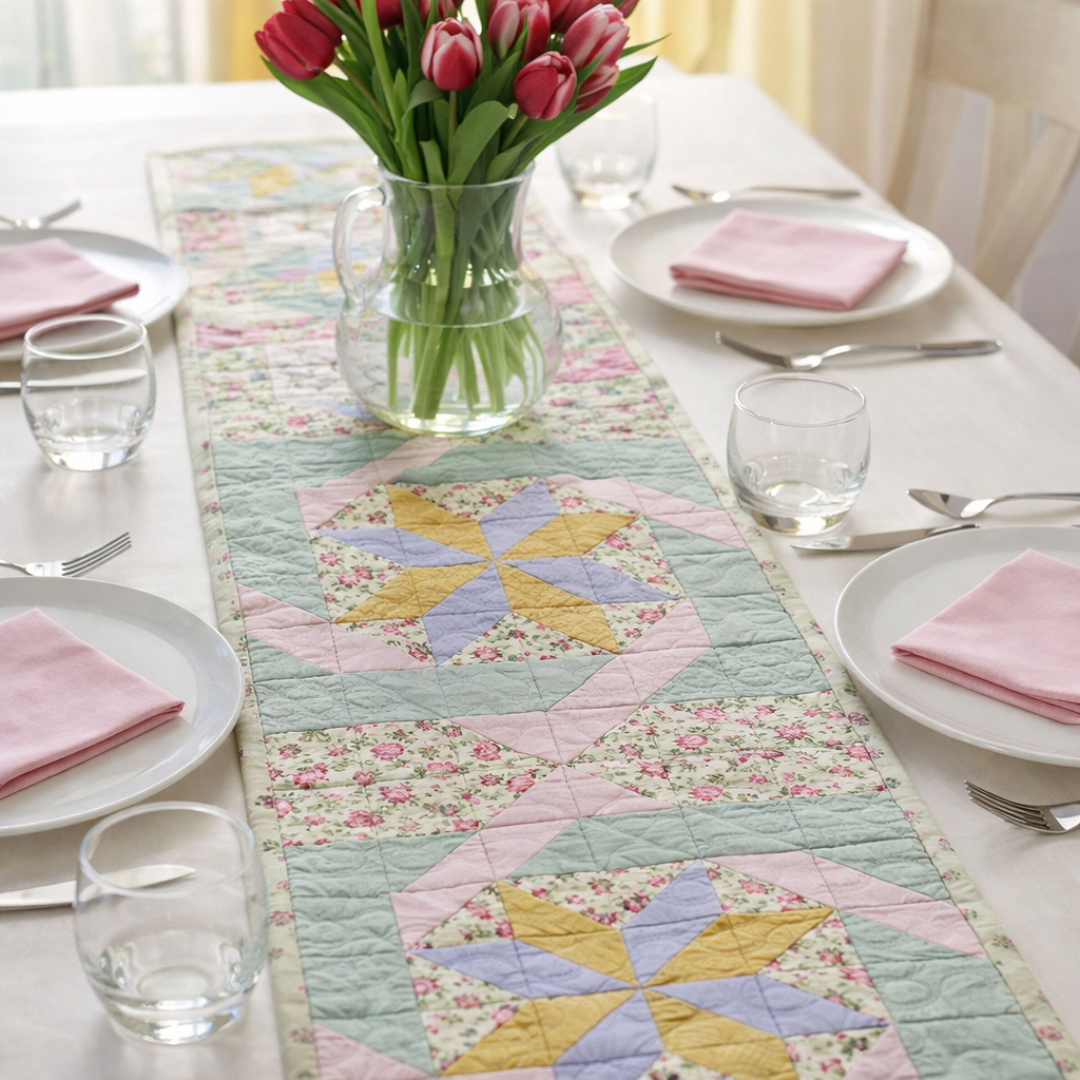 Kit Patchwork Principianti Runner Primavera