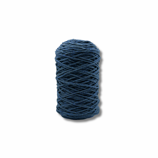 Cordino per Borse all'Uncinetto Blu Glitter Blu | 250gr